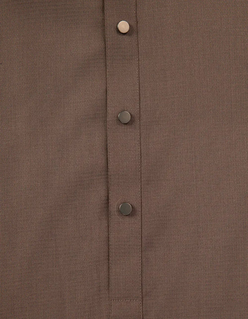 BROWN PLAIN KAMEEZ SHALWAR