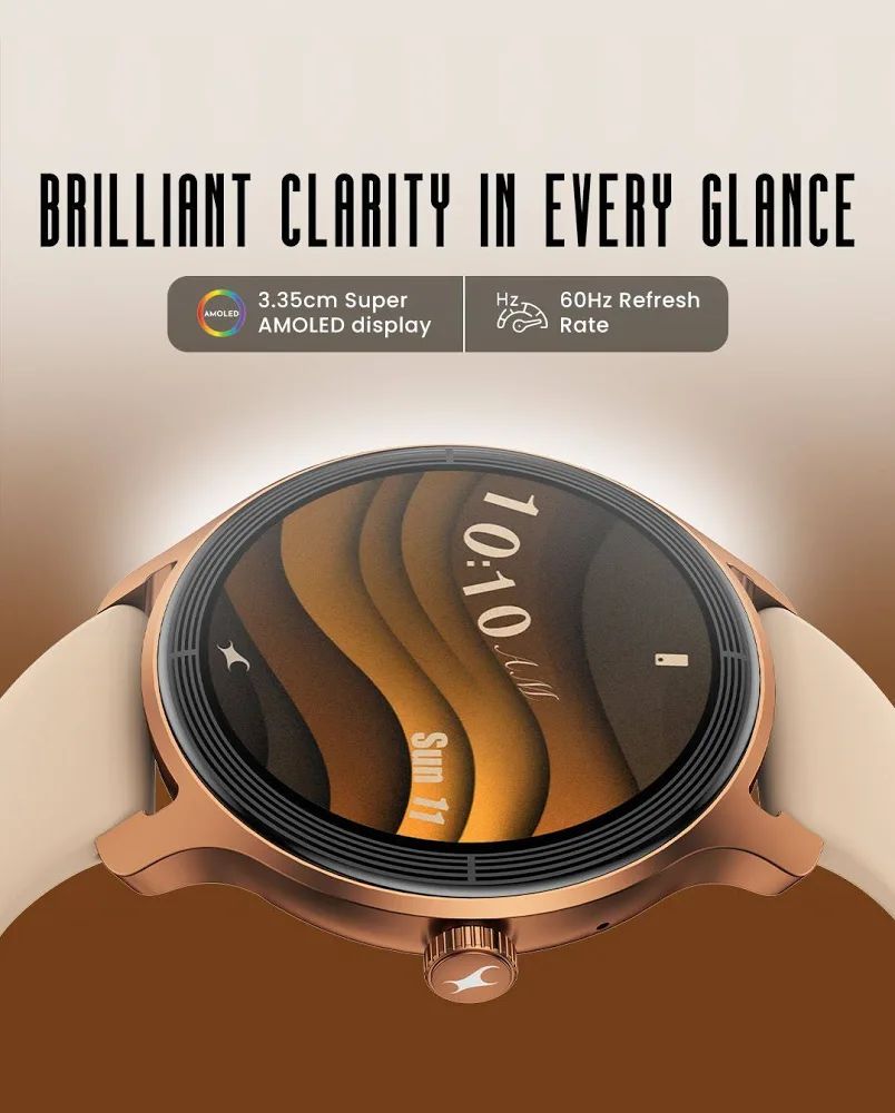 Smartwatch with health tracking and smart features